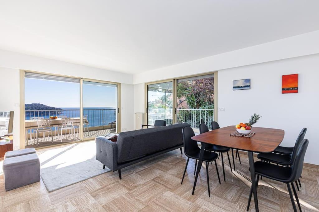 Villefranche Sur Mer:Appartement-Villa, Vue Mer, Jardin, Parking. Exterior foto