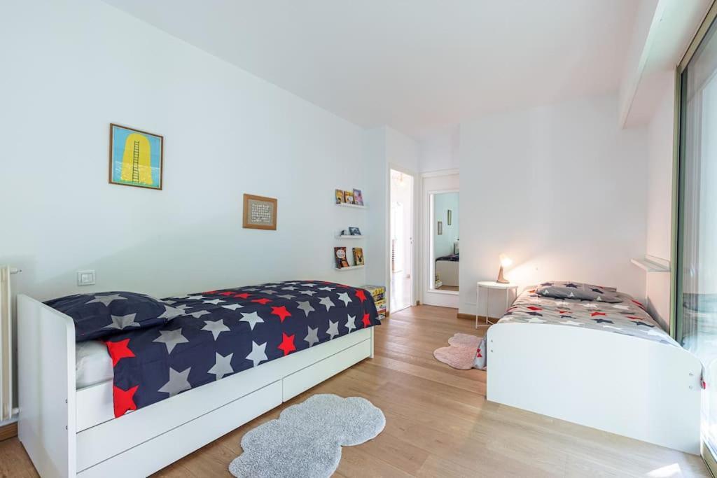 Villefranche Sur Mer:Appartement-Villa, Vue Mer, Jardin, Parking. Exterior foto